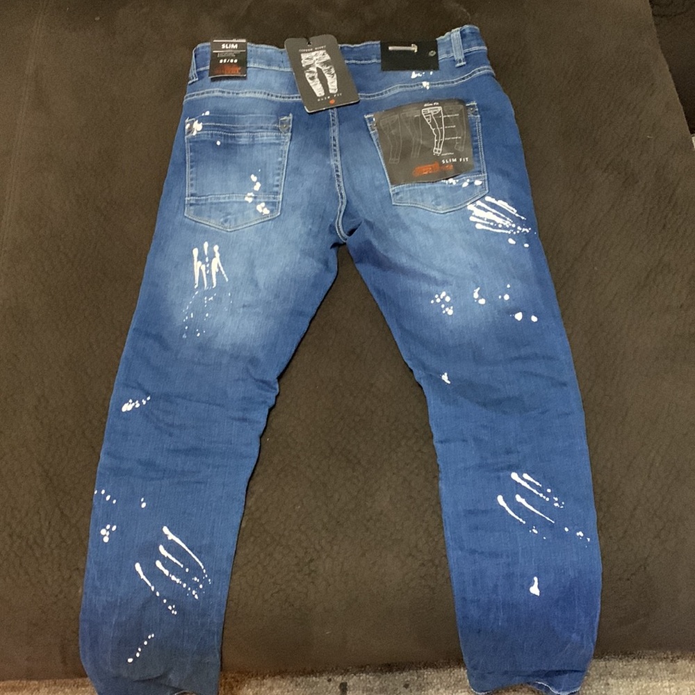 Copper Rivet Jeans - Picture 2 of 3